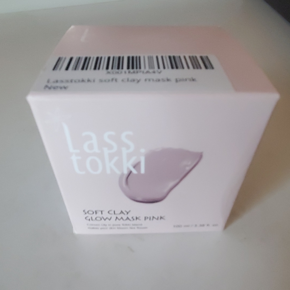 Lass tokki soft clay glow mask pink